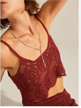 NEW Zara Crochet SUMMER Crop Top size M 
🚨NO DISCOUNT